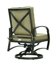 Load image into Gallery viewer, Valencia Patio Swivel Dining Chair with Cushion