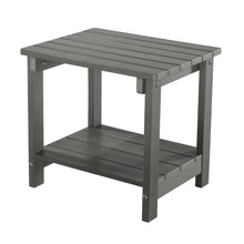 Load image into Gallery viewer, Outdoor Indoor Plastic Wood End Table