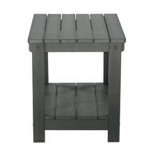 Load image into Gallery viewer, Outdoor Indoor Plastic Wood End Table