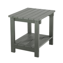 Load image into Gallery viewer, Outdoor Indoor Plastic Wood End Table