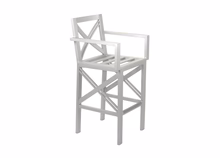 Load image into Gallery viewer, JoLee White Barstool