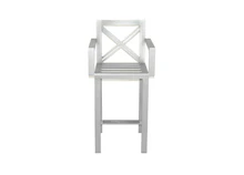 Load image into Gallery viewer, JoLee White Barstool