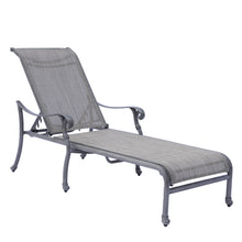 Load image into Gallery viewer, Outdoor Sling Chaise Lounge
