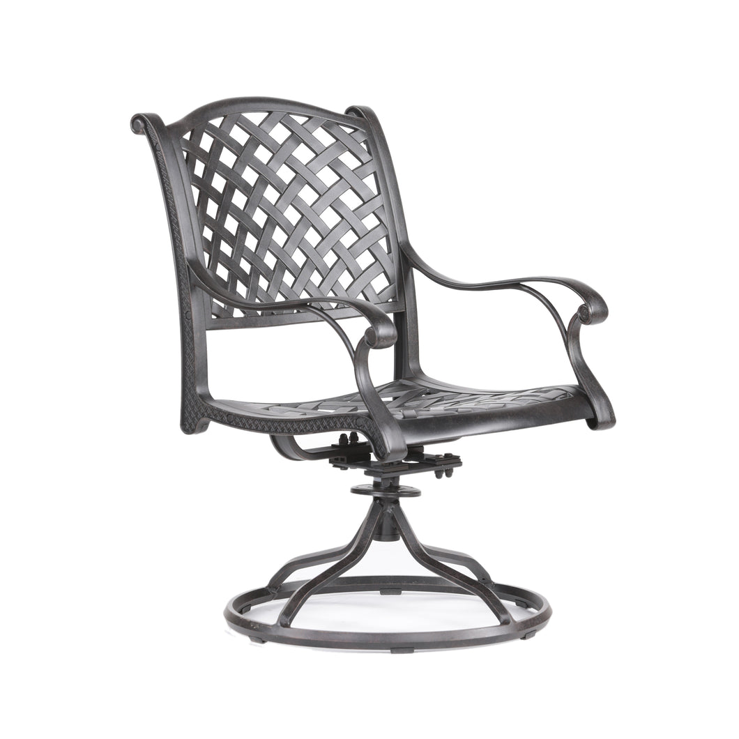 Cast Aluminum Swivel Rocker