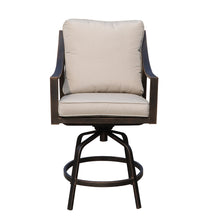 Load image into Gallery viewer, Genoa Aluminum Bar Stool With Cushion

