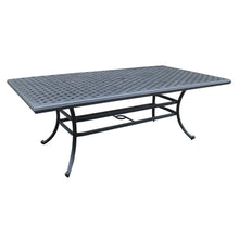 Load image into Gallery viewer, 46x86 Inch Cast Aluminum Rectangle Table
