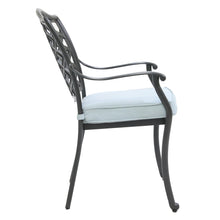 Load image into Gallery viewer, Aluminum Dining Arm Chair With Cushion
