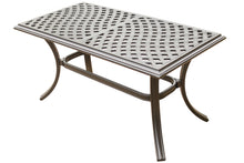 Load image into Gallery viewer, Aluminum 21x42 Inch Standard Coffee Table
