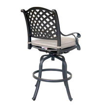 Load image into Gallery viewer, Outdoor Aluminum Bar Stool With Cushion
