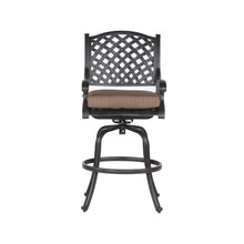 Load image into Gallery viewer, Outdoor Aluminum Bar Stool With Cushion
