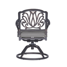 Load image into Gallery viewer, Cast Aluminum Aluminum Dining Swivel Rocker With Sunbrella Cushion
