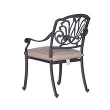 Load image into Gallery viewer, Aluminum Dining Armchair With Sunbrella Cushion
