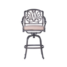 Load image into Gallery viewer, Aluminum Bar Stool With Cushion
