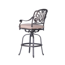 Load image into Gallery viewer, Aluminum Bar Stool With Cushion
