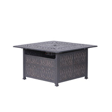 Load image into Gallery viewer, 44&quot; Chat Height Gas Fire Pit Table With Doors For Outdoor Use
