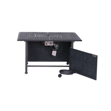 Load image into Gallery viewer, 44&quot; Chat Height Gas Fire Pit Table With Doors For Outdoor Use
