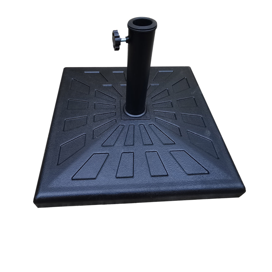 42 Lbs Square Resin Umbrella Base