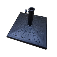 Load image into Gallery viewer, 42 Lbs Square Resin Umbrella Base
