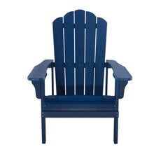 Load image into Gallery viewer, Outdoor Plastic Wood Adirondack Chair
