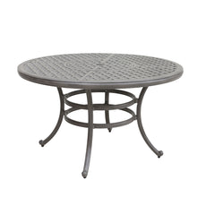 Load image into Gallery viewer, 52&quot; Cast Aluminum Round Dining Table
