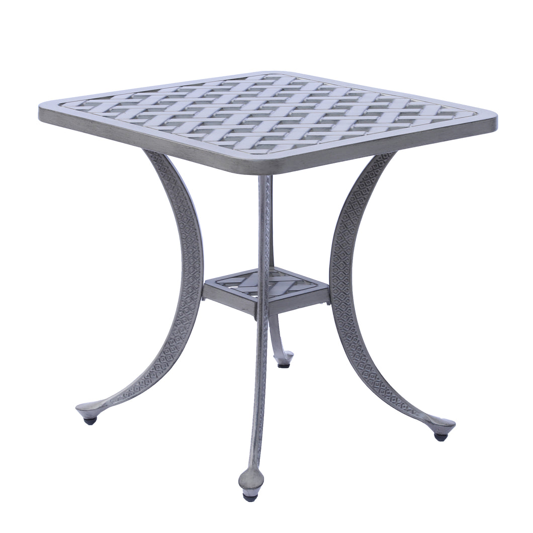 Cast Standard End Table, Heritage Grey