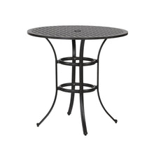Load image into Gallery viewer, 42&quot; Dark Lava Bronze Aluminum Round Bar Table
