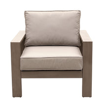 Load image into Gallery viewer, Outdoor Aluminum Club Chair With Cushion

