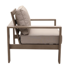 Load image into Gallery viewer, Outdoor Aluminum Club Chair With Cushion
