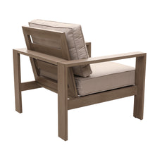 Load image into Gallery viewer, Outdoor Aluminum Club Chair With Cushion
