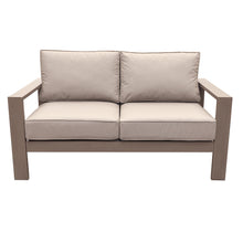Load image into Gallery viewer, Outdoor Aluminum Loveseat With Cushion
