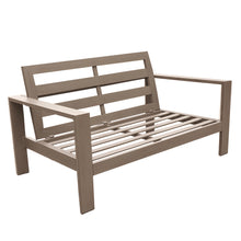 Load image into Gallery viewer, Outdoor Aluminum Loveseat With Cushion

