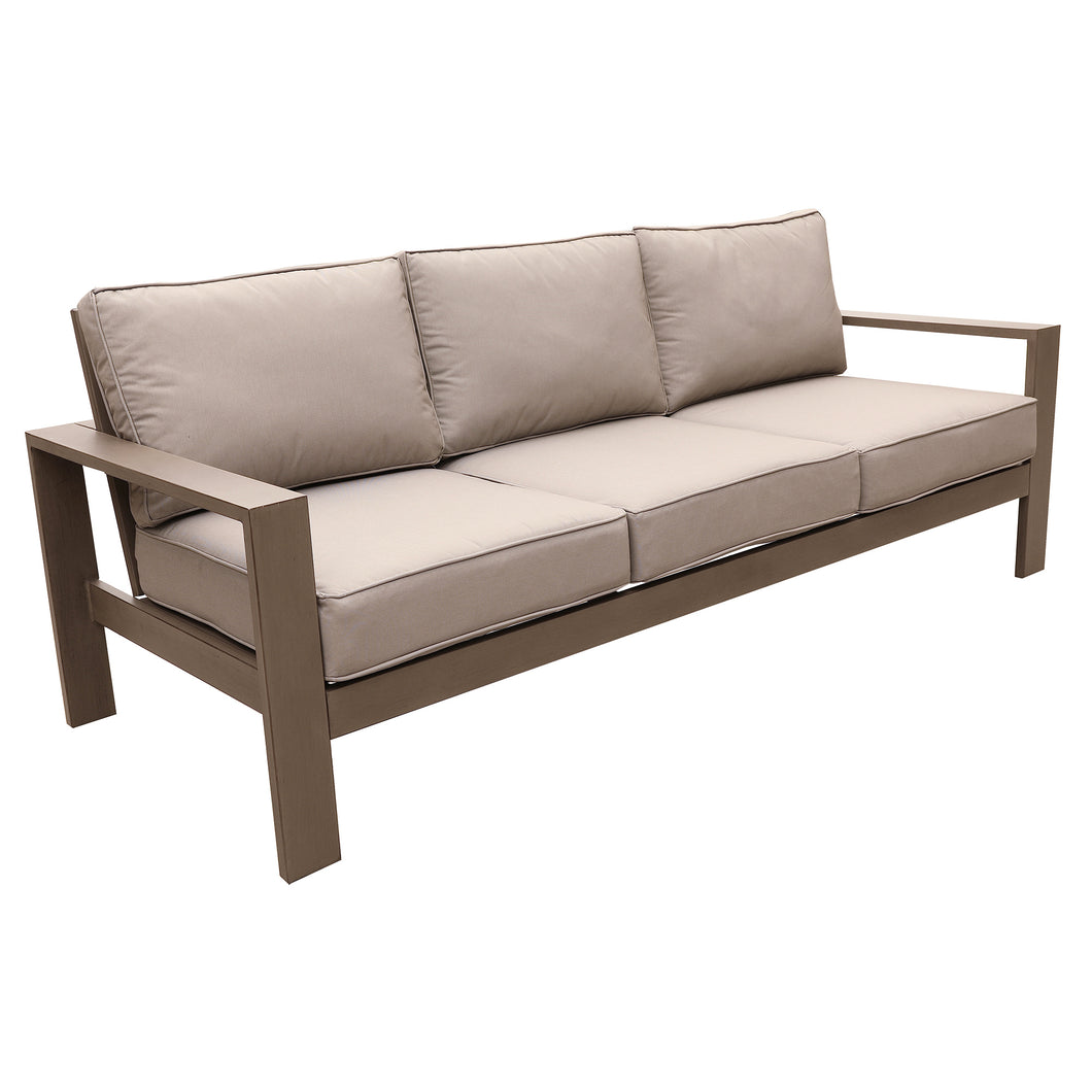 Outdoor Aluminum Sofa With Cushion