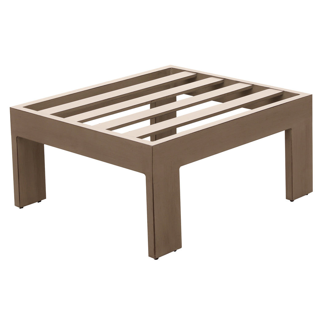 Outdoor Aluminum Ottoman