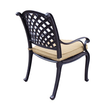 Load image into Gallery viewer, Aluminum Outdoor Dining Arm Chair With Sunbrella Cushion
