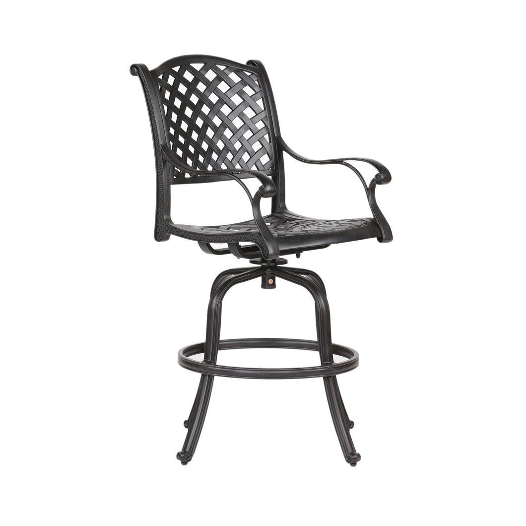 Cast Aluminum Counter Barstool