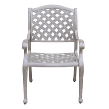 Load image into Gallery viewer, Indoor/Outdoor Aluminum Dining Arm Chair
