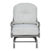 Load image into Gallery viewer, Outdoor Patio Aluminum Motion Club Chair with Cushion
