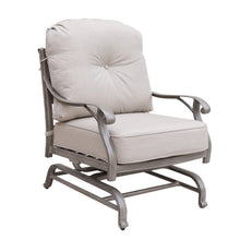 Load image into Gallery viewer, Outdoor Patio Aluminum Motion Club Chairs with Cushion
