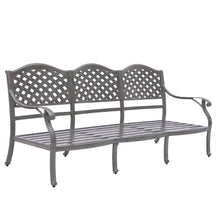 Load image into Gallery viewer, Outdoor Patio Aluminum Sofa Chair with Cushion
