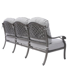 Load image into Gallery viewer, Outdoor Patio Aluminum Sofa Chair with Cushion
