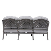 Load image into Gallery viewer, Outdoor Patio Aluminum Sofa Chair with Cushion
