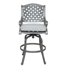 Load image into Gallery viewer, Aluminum Bar Stool with Cushion
