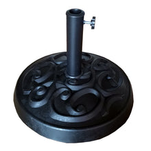Load image into Gallery viewer, 35 Lbs Resin Umbrella Base, Floral

