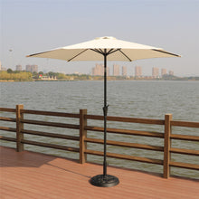 Load image into Gallery viewer, 9&#39; Pole Umbrella With Carry Bag, Base Not Included, Creme
