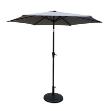 Load image into Gallery viewer, 9&#39; Pole Umbrella With Carry Bag, Base Not Included, Gray
