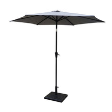 Load image into Gallery viewer, 9&#39; Pole Umbrella With Carry Bag, Base Not Included, Gray
