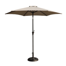 Load image into Gallery viewer, 9&#39; Pole Umbrella With Carry Bag, Base Not Included, Gray

