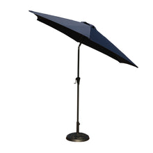 Load image into Gallery viewer, 9&#39; Pole Umbrella With Carry Bag, Base Not Included, Navy Blue
