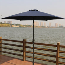 Load image into Gallery viewer, 9&#39; Pole Umbrella With Carry Bag, Base Not Included, Navy Blue
