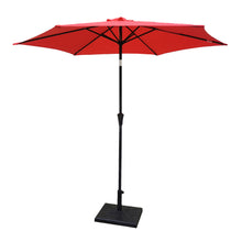 Load image into Gallery viewer, 9&#39; Pole Umbrella With Carry Bag, Base Not Included, Red
